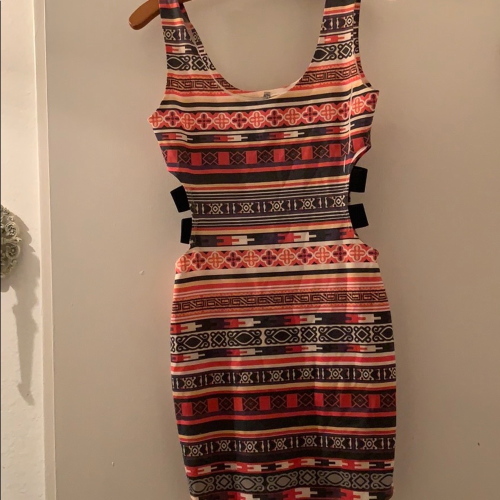 Tribal print dress